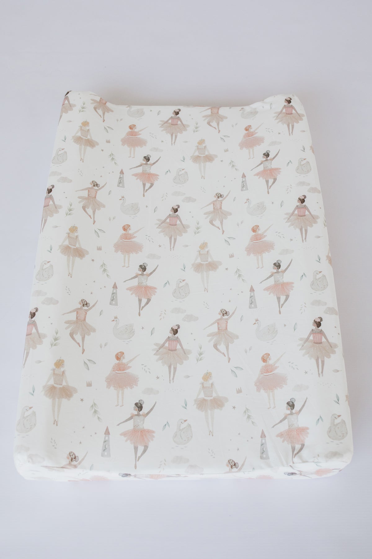 Ballerina 100% Cotton Changing Mat Cover
