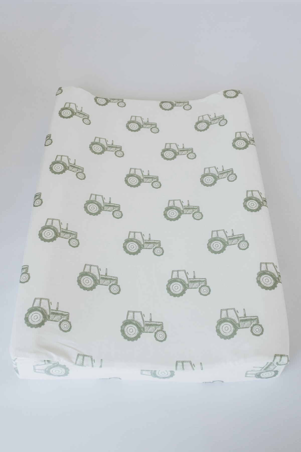 Tractor 100% Cotton Changing Mat Cover