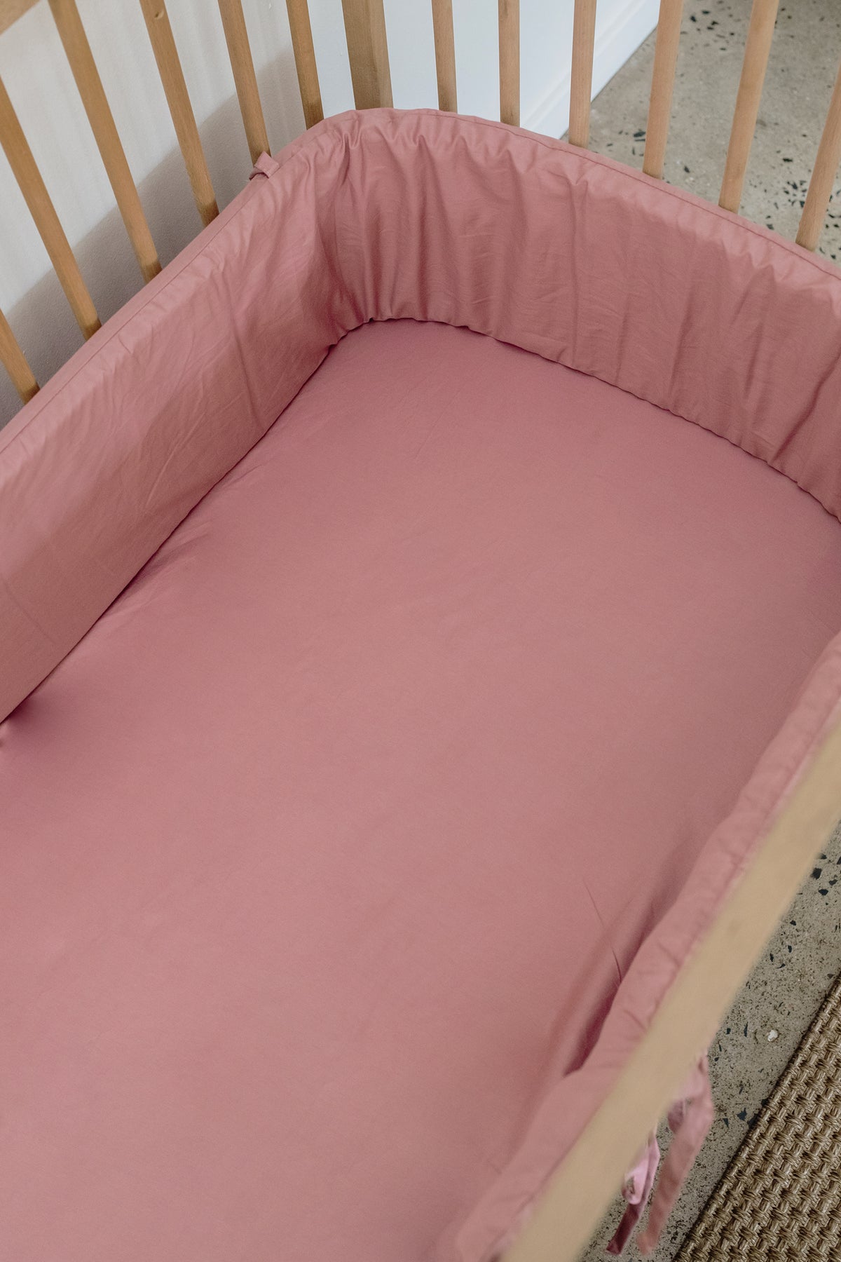 Ella 100% Cotton Cot Bumper Cover