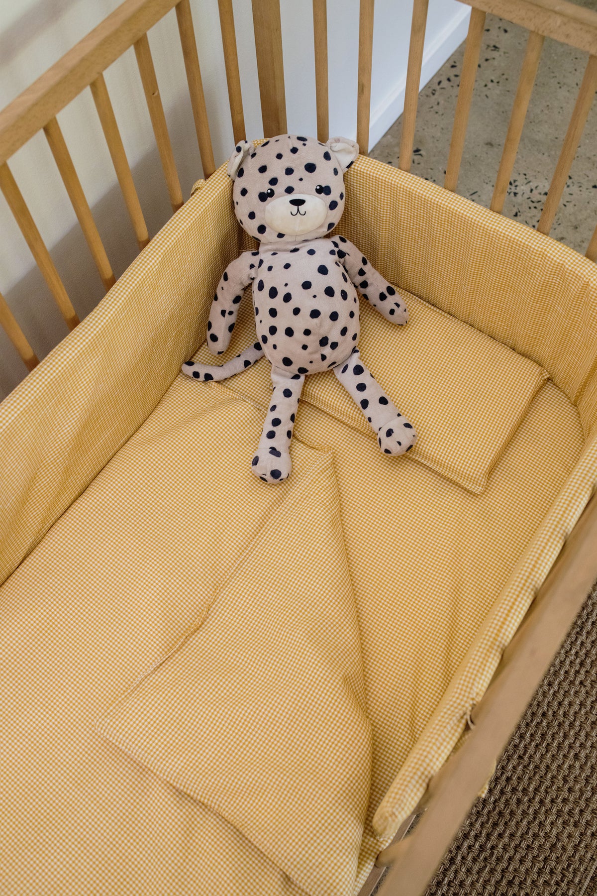 Frankie 100% Washed Cotton Cot Duvet