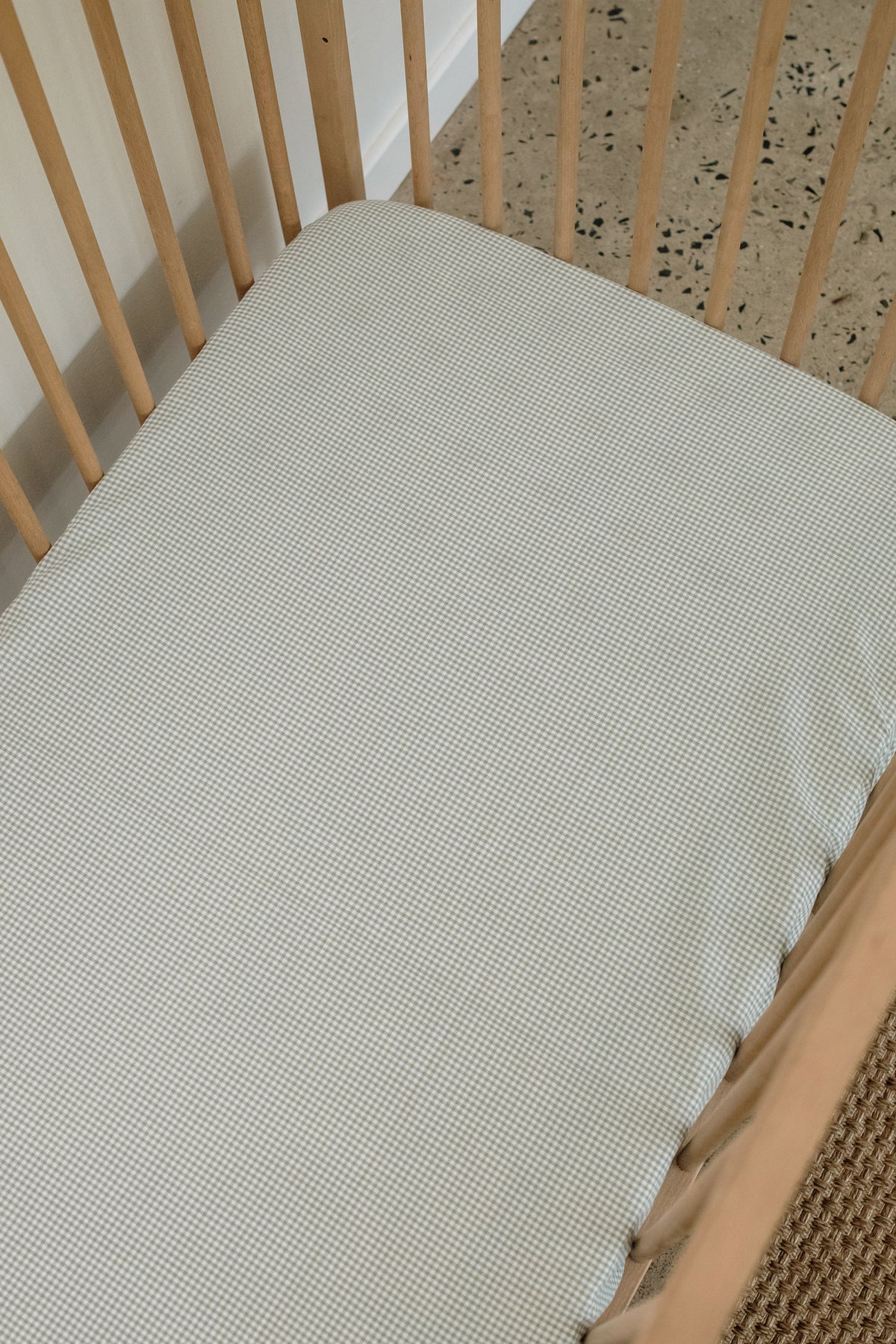 Taylor Washed 100% Cotton Cot Fitted Sheet