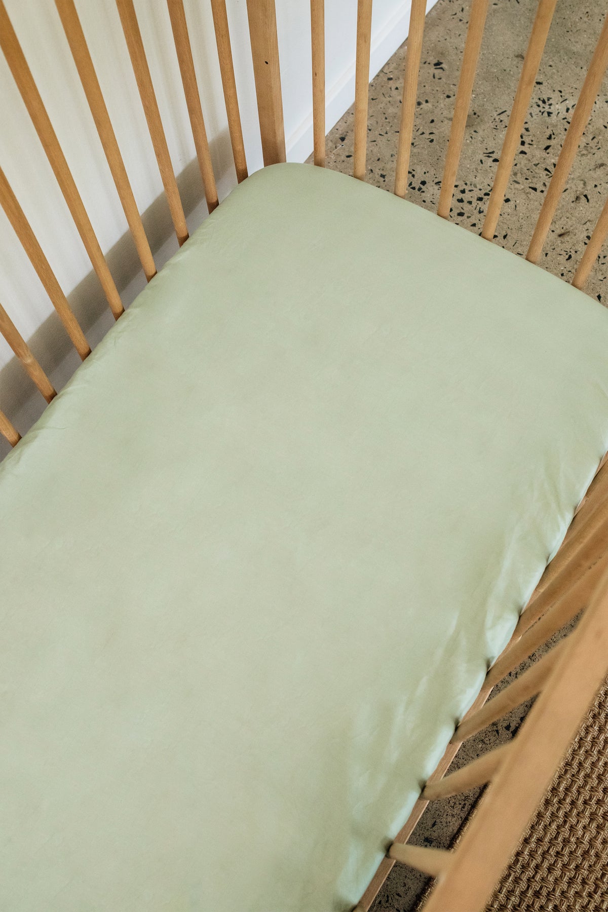 Hayden 100% Cotton European Cot Fitted Sheet