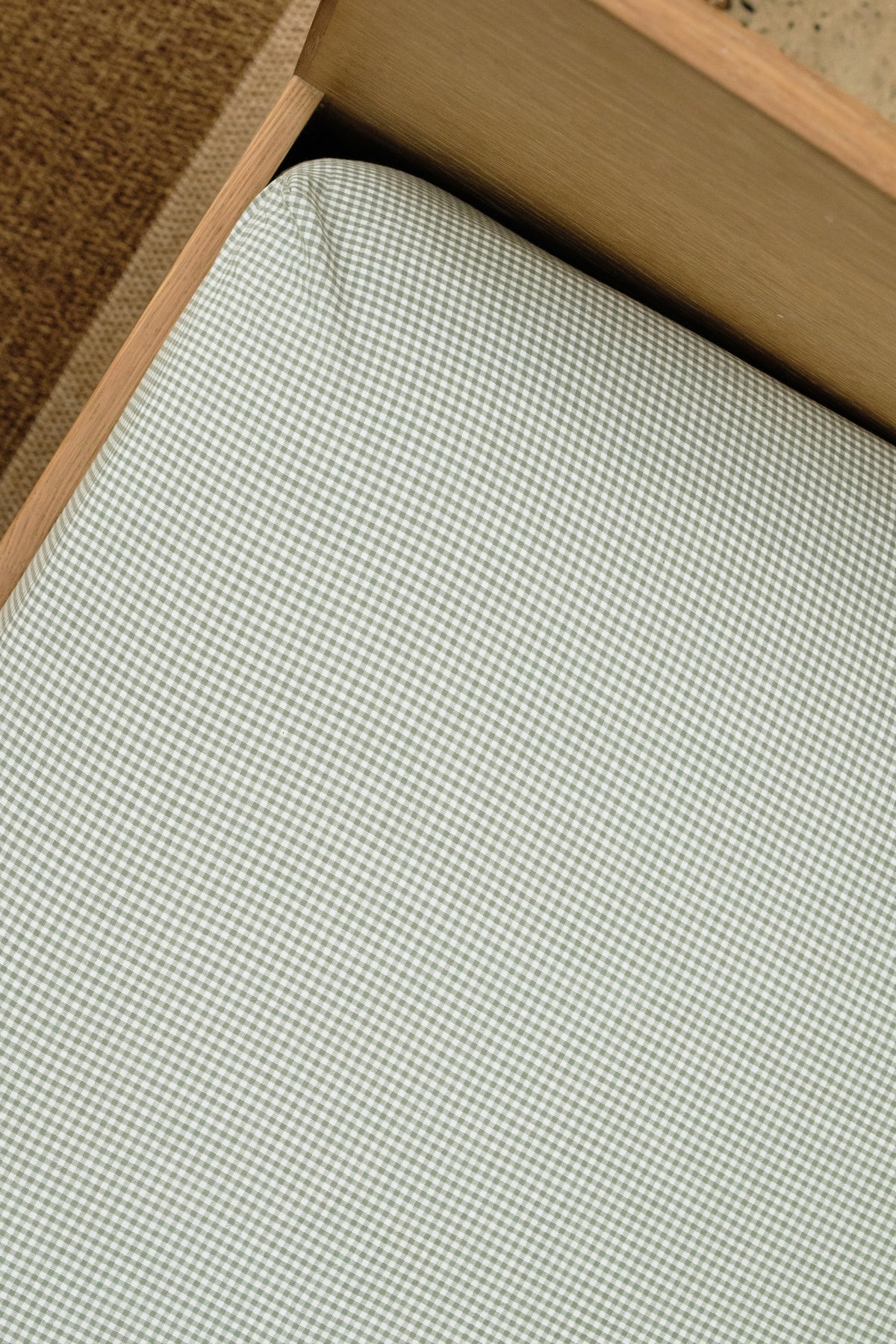 Taylor 100% Washed Cotton Fitted Sheet