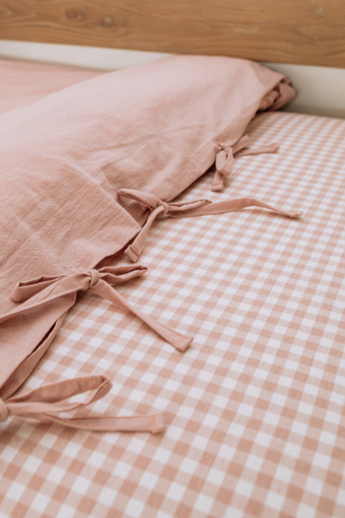 Bailey Washed 100% Cotton Duvet Cover Set