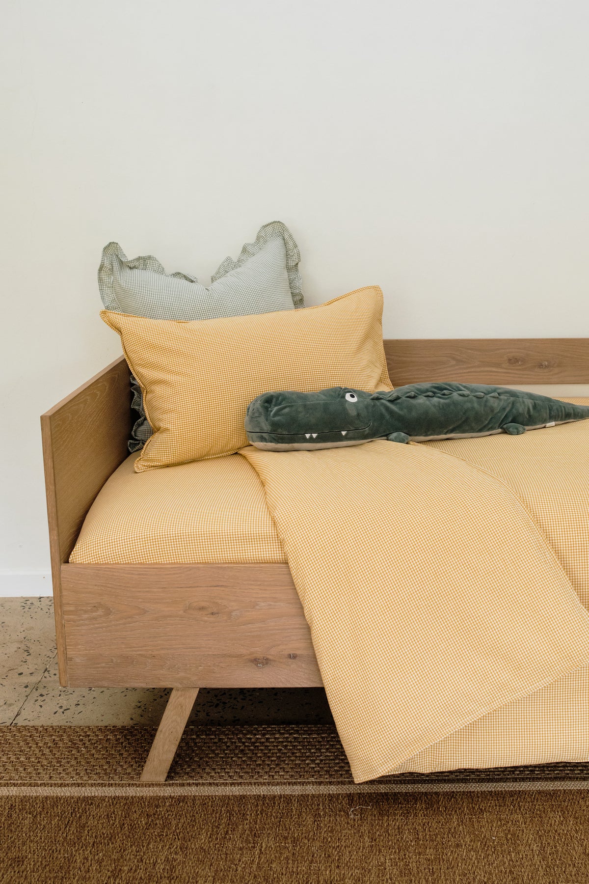 Frankie Washed 100% Cotton Duvet Cover Set