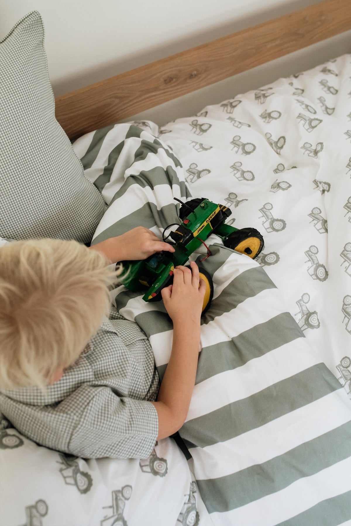 Tractor 100% Cotton Duvet Cover Set