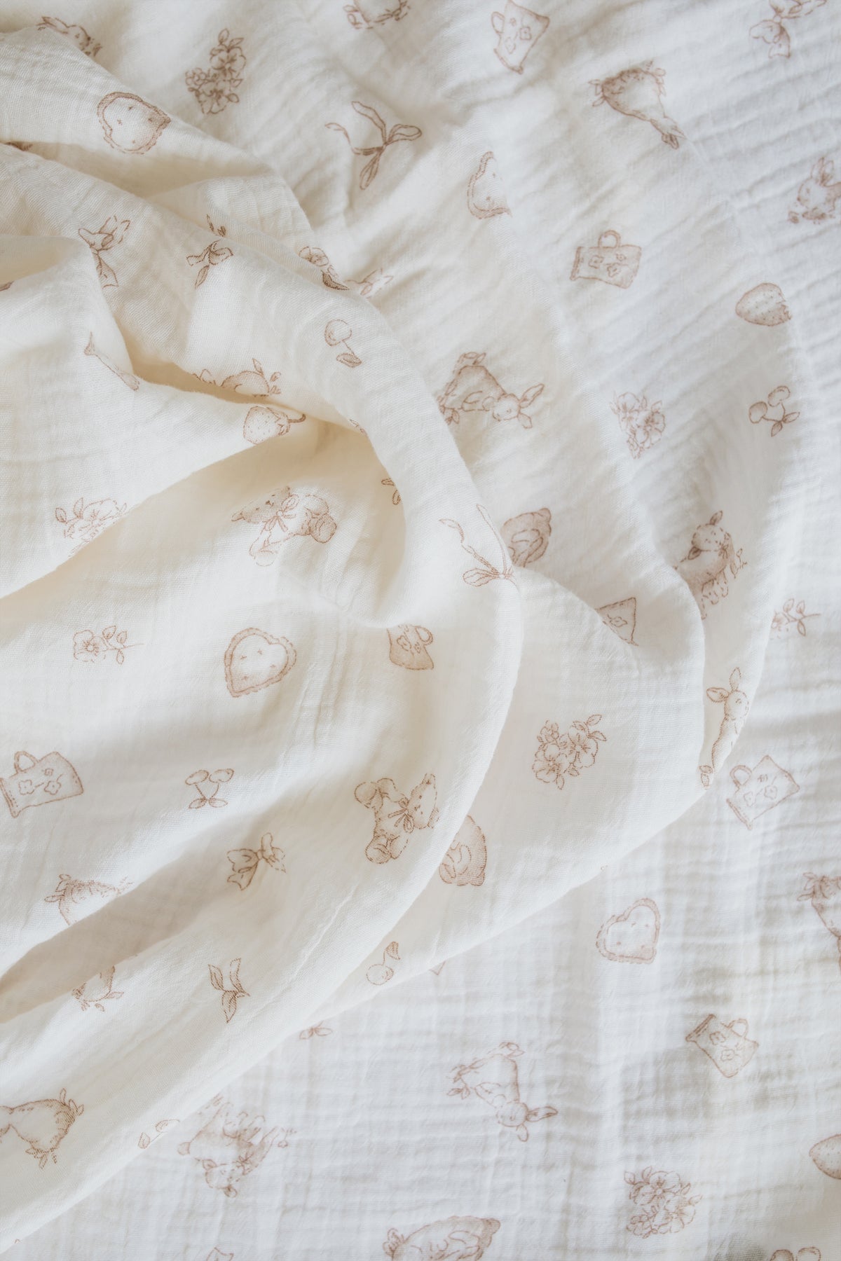 Candy Pie 100% Cotton Muslin Swaddle Blanket