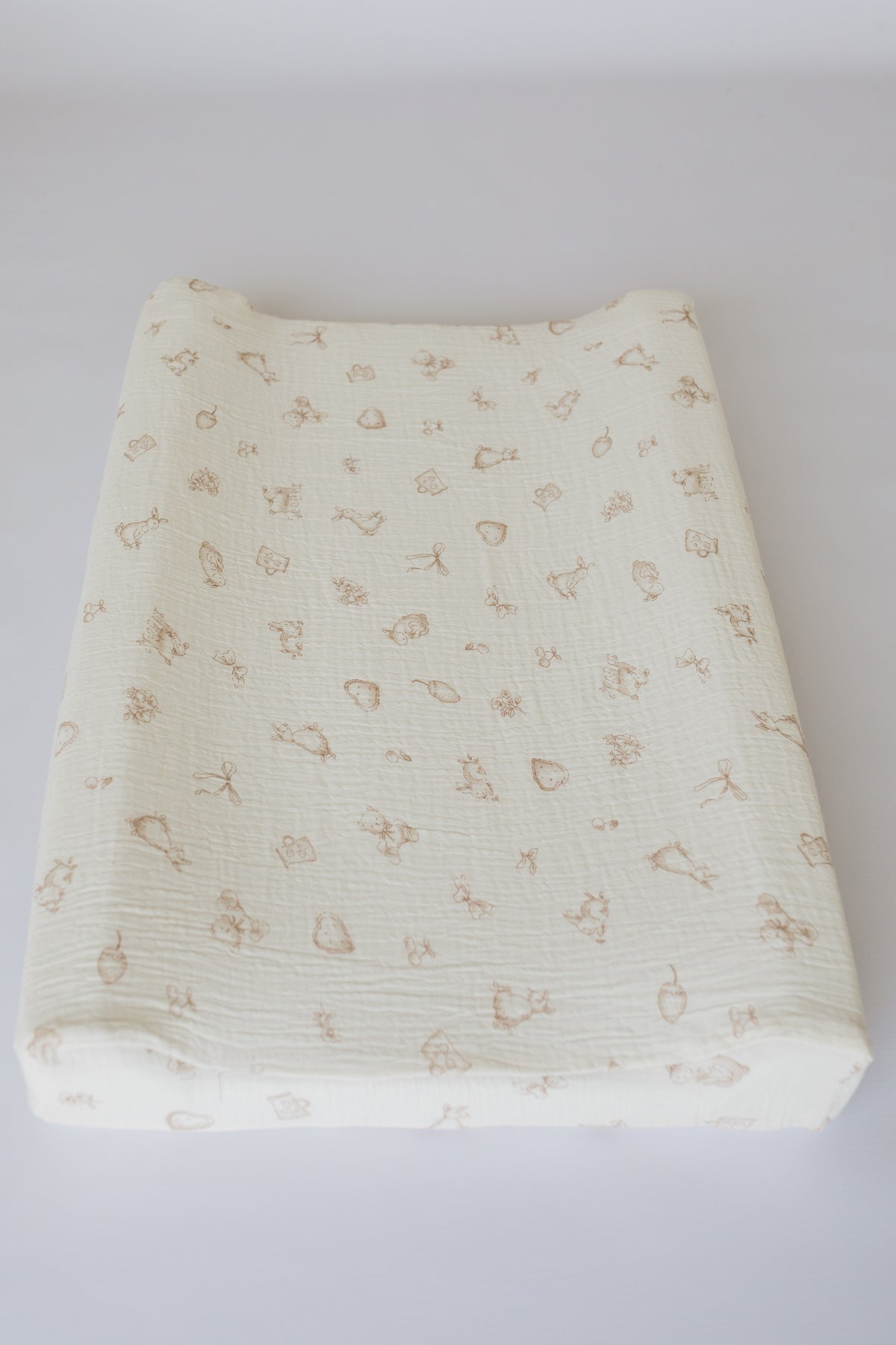 Candy Pie Muslin Changing Mat Cover