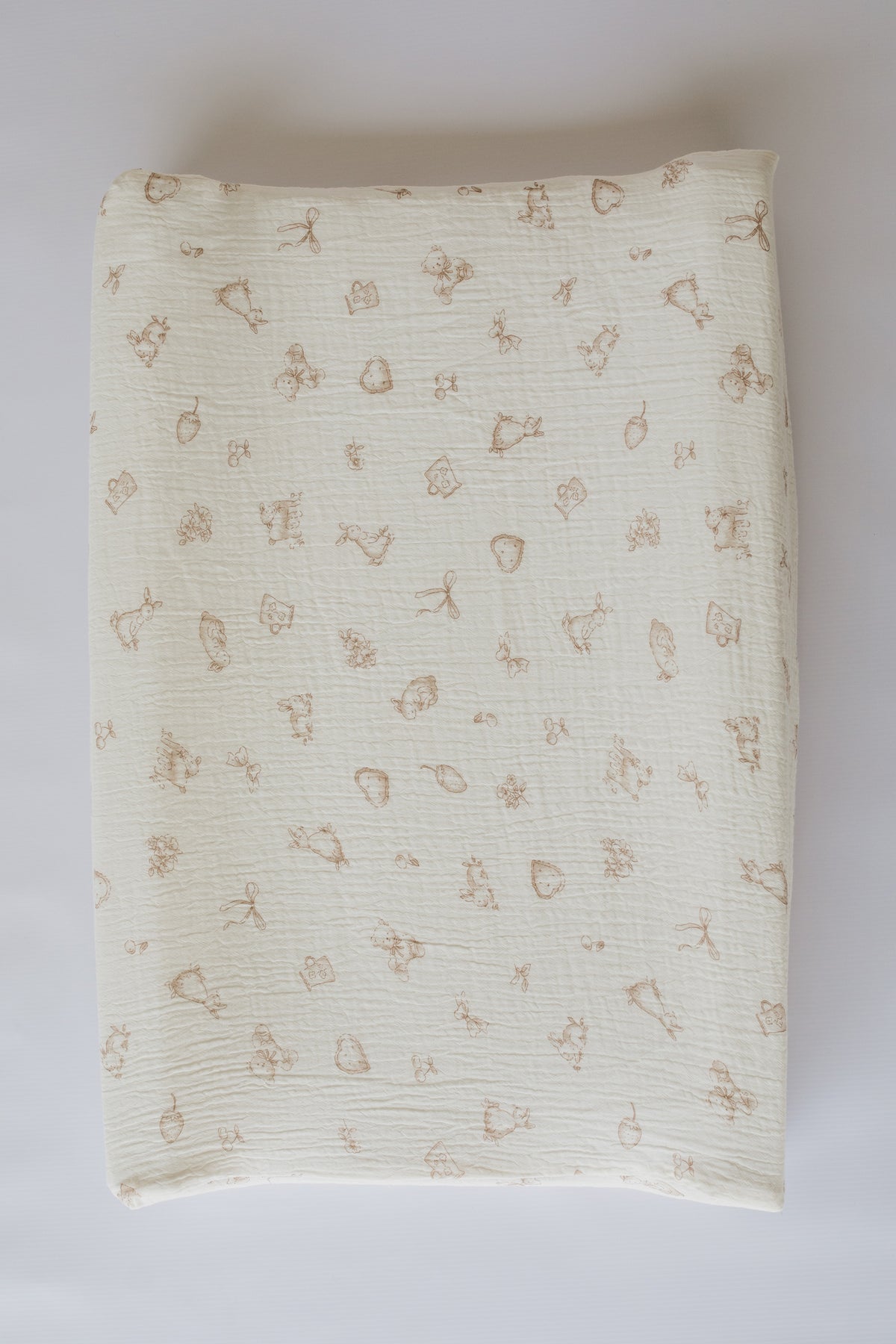 Candy Pie Muslin Changing Mat Cover