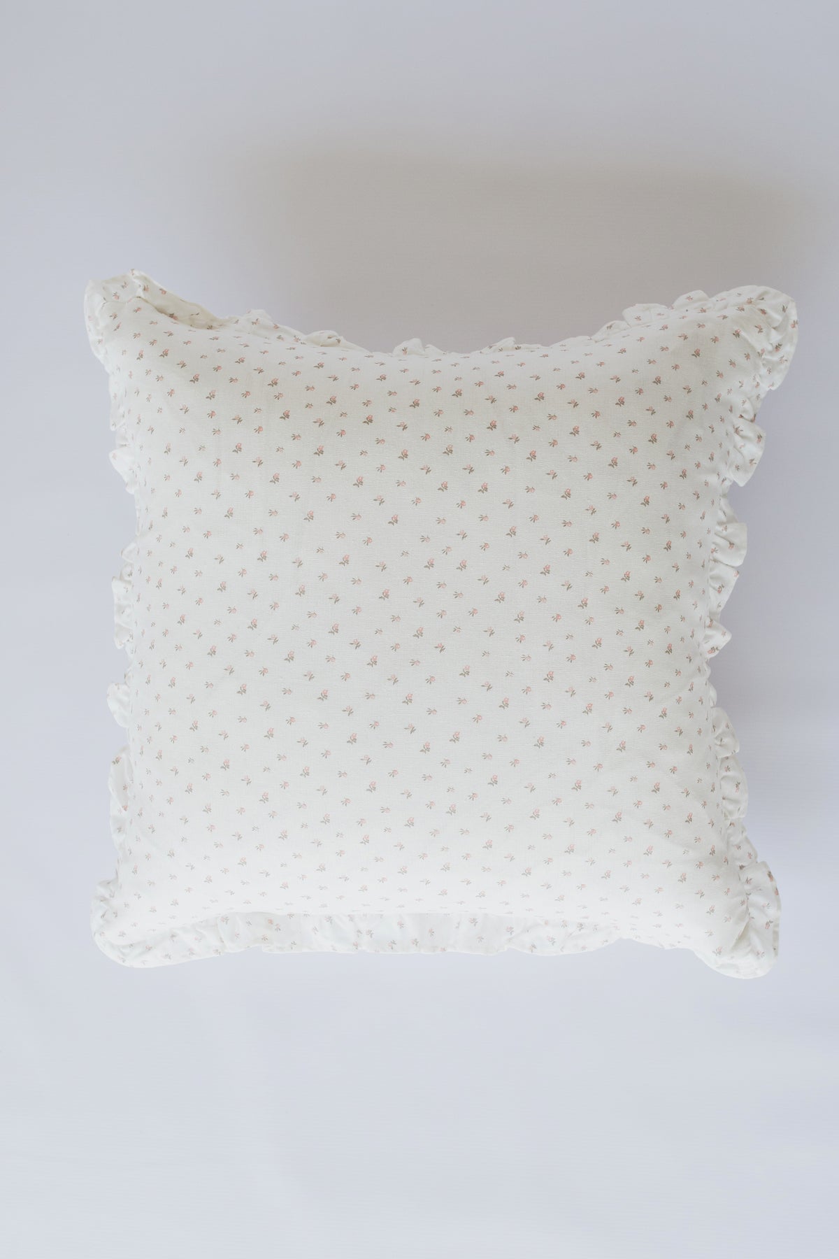 Ditsy Floral Frilled Scatter Cushion