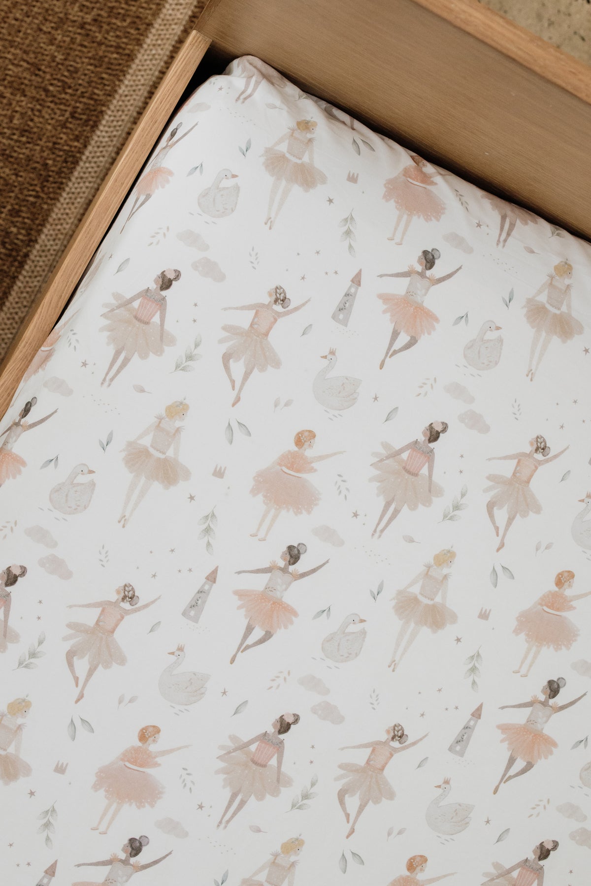 Ballerina 100% Cotton Fitted Sheet