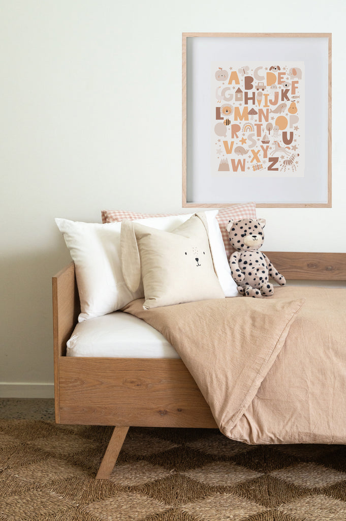 Beige Washed Cotton Duvet