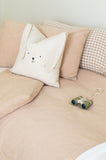 Beige Washed Cotton Duvet