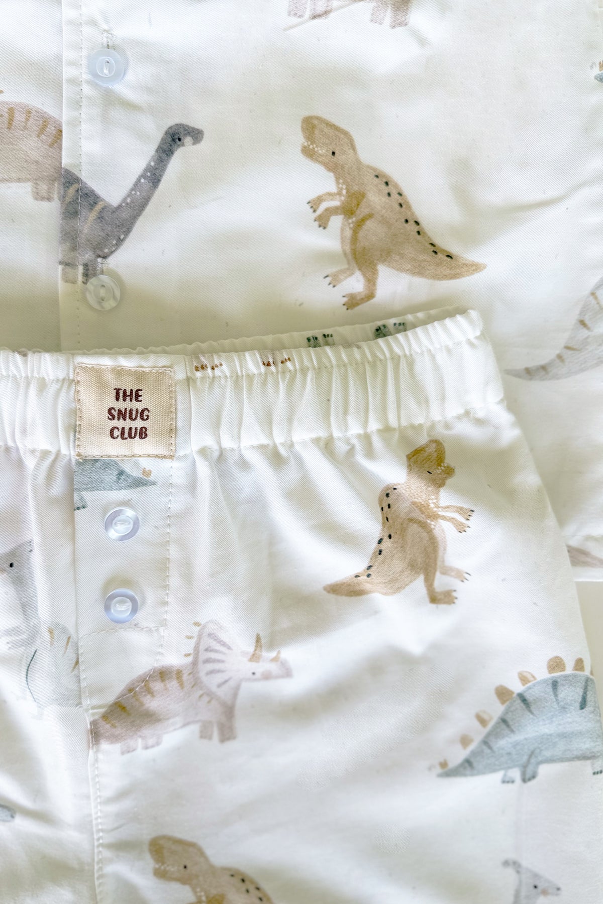 Dino Short Sleeve Pj Set