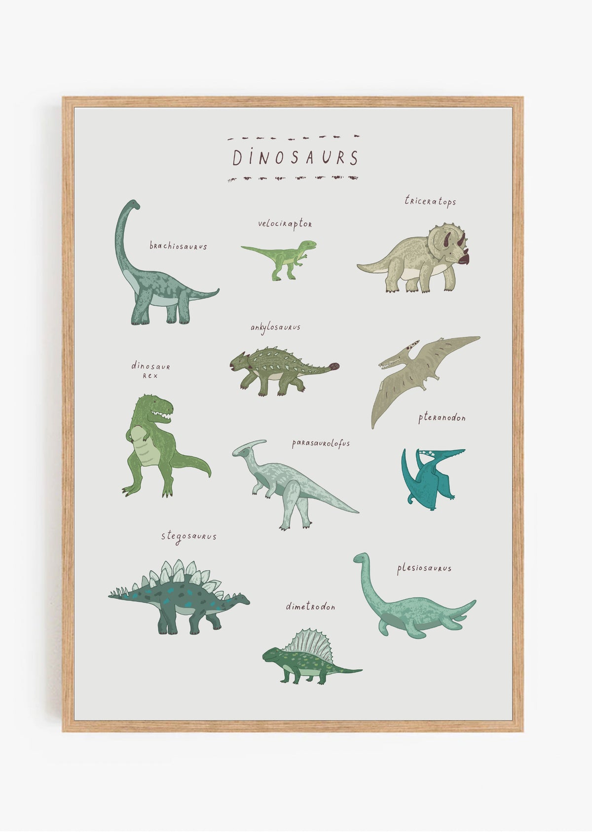 Dinosaurs Print