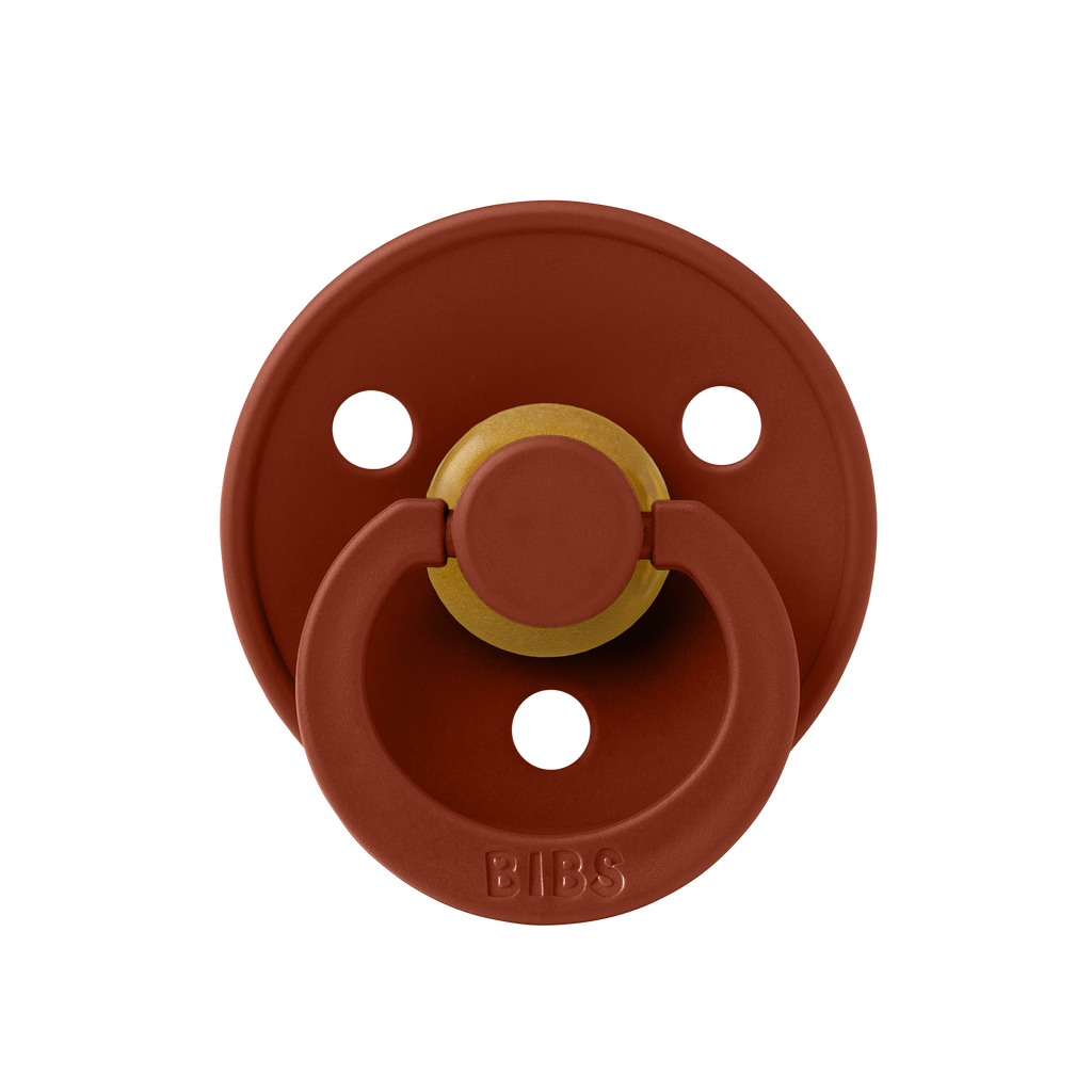 Rust BIBS Pacifier Size 1 ( 0-6 months )