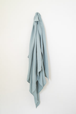 Duck Egg Muslin Throw