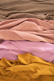 Butterscotch Muslin Throw