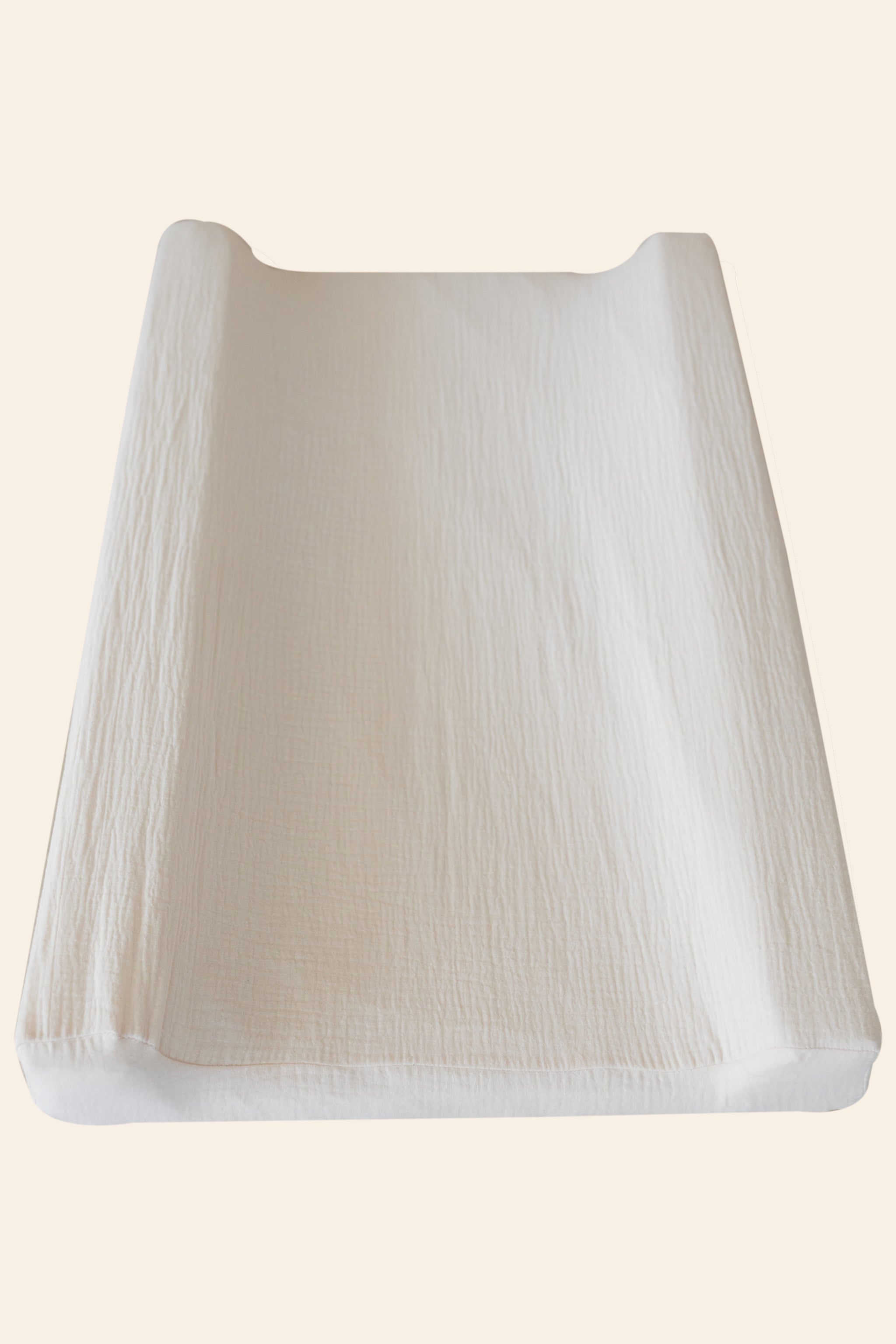 Coconut Muslin Changing Mat Cover