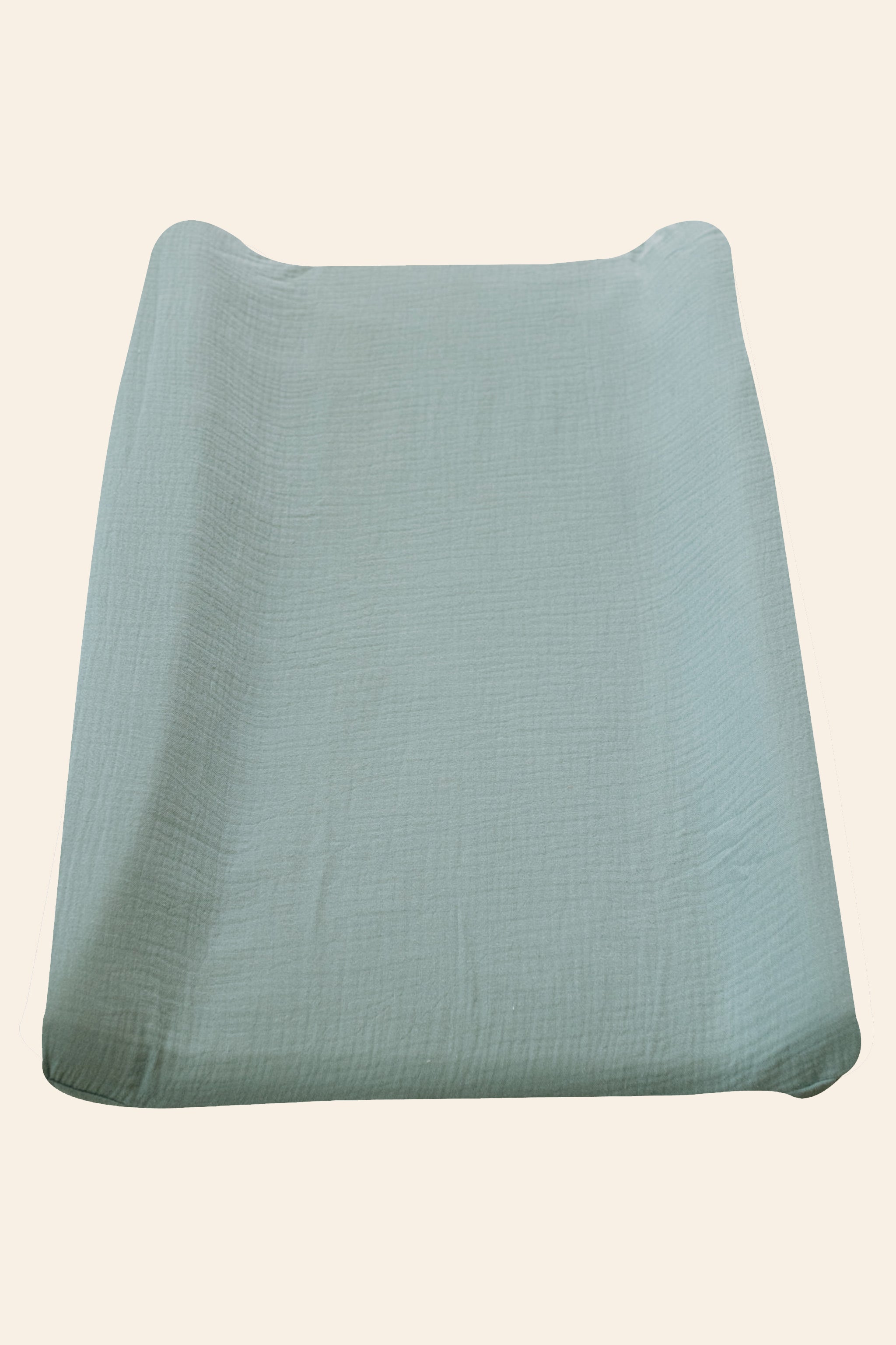 Duck Egg Muslin Changing Mat Cover