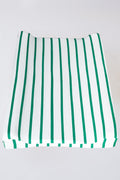 Green Stripe Changing Mat Cover