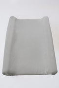 Grey Muslin Changing Mat Cover