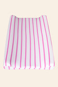 Pink Stripe Changing Mat Cover