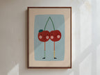 Cherry Framed Canvas