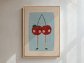 Cherry Framed Canvas