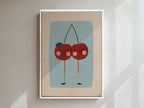 Cherry Framed Canvas
