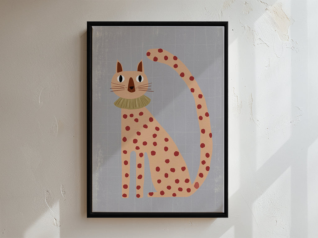 Cleo Framed Canvas