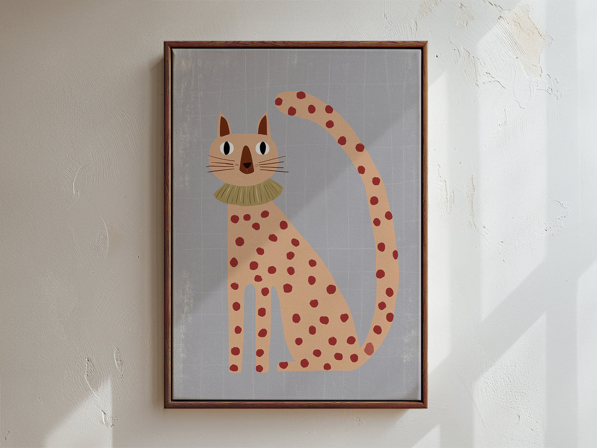 Cleo Framed Canvas