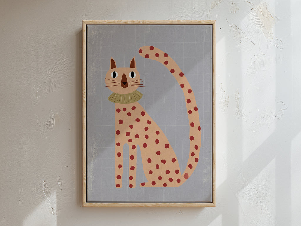 Cleo Framed Canvas