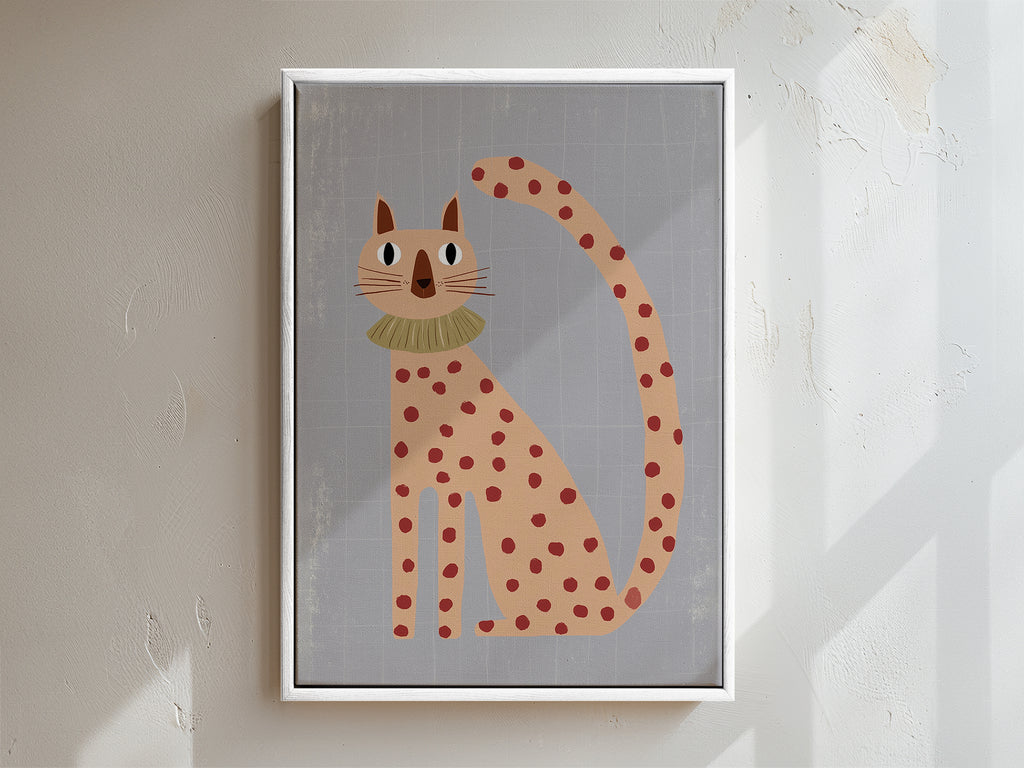 Cleo Framed Canvas