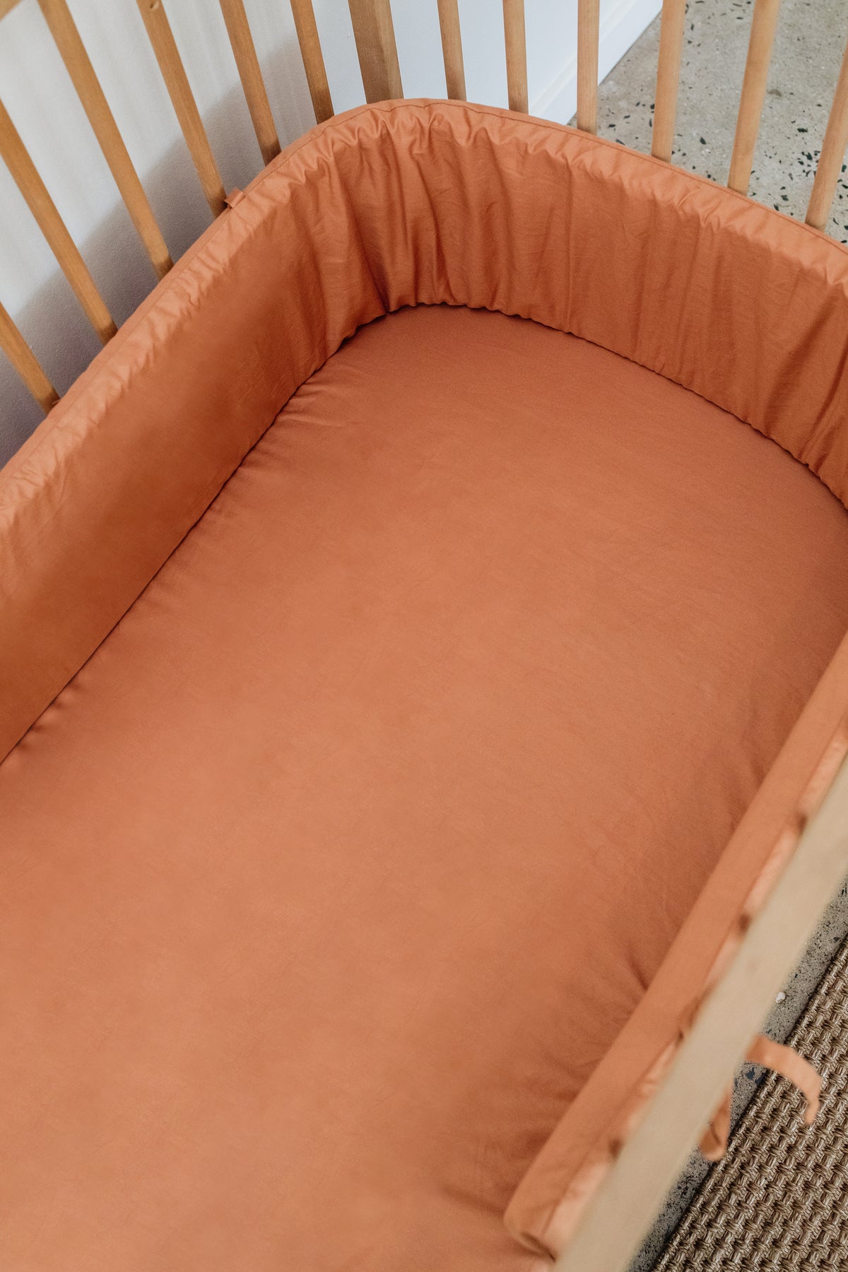Parker 100% Cotton Cot Bumper Cover
