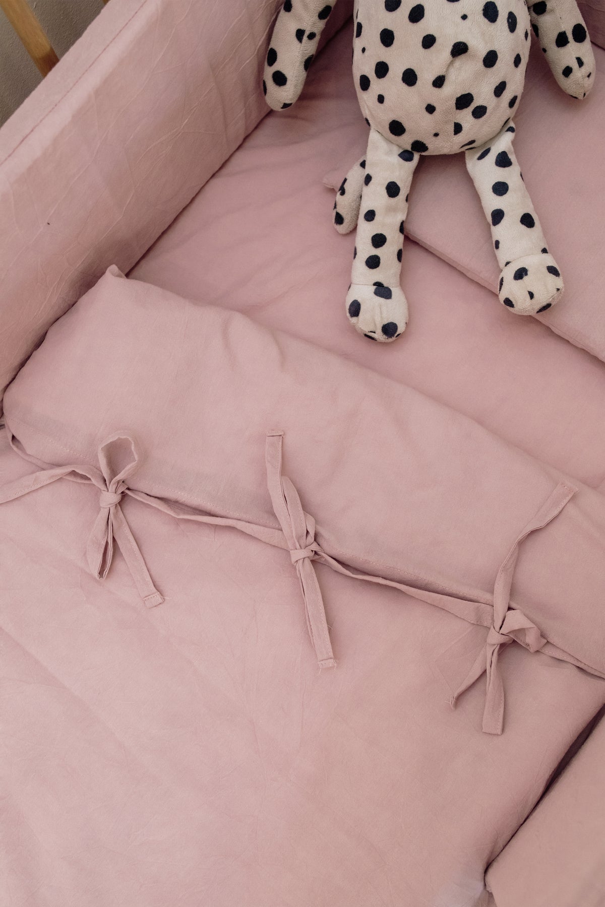 Bailey 100% Washed Cotton Cot Duvet