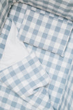 Big Blue Washed Cotton Cot Duvet