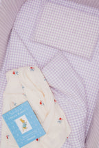 Cherry Muslin Swaddle Blanket