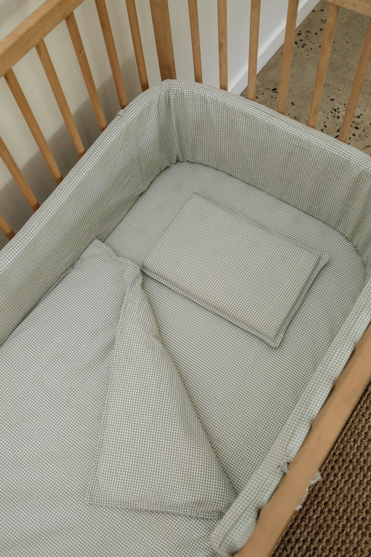 Taylor 100% Washed Cotton Cot Duvet