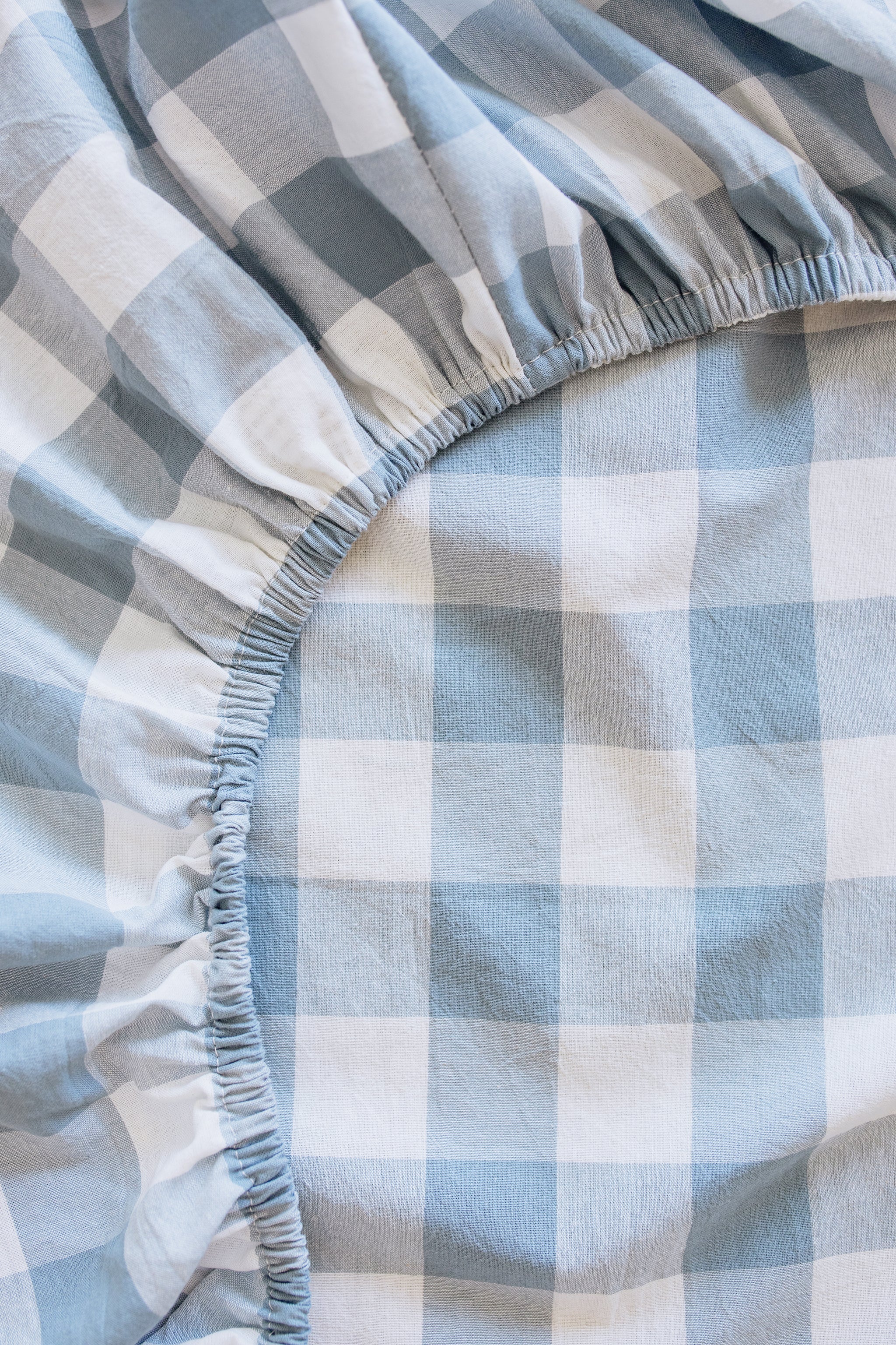 Liam 100% Washed Cotton Fitted Sheet
