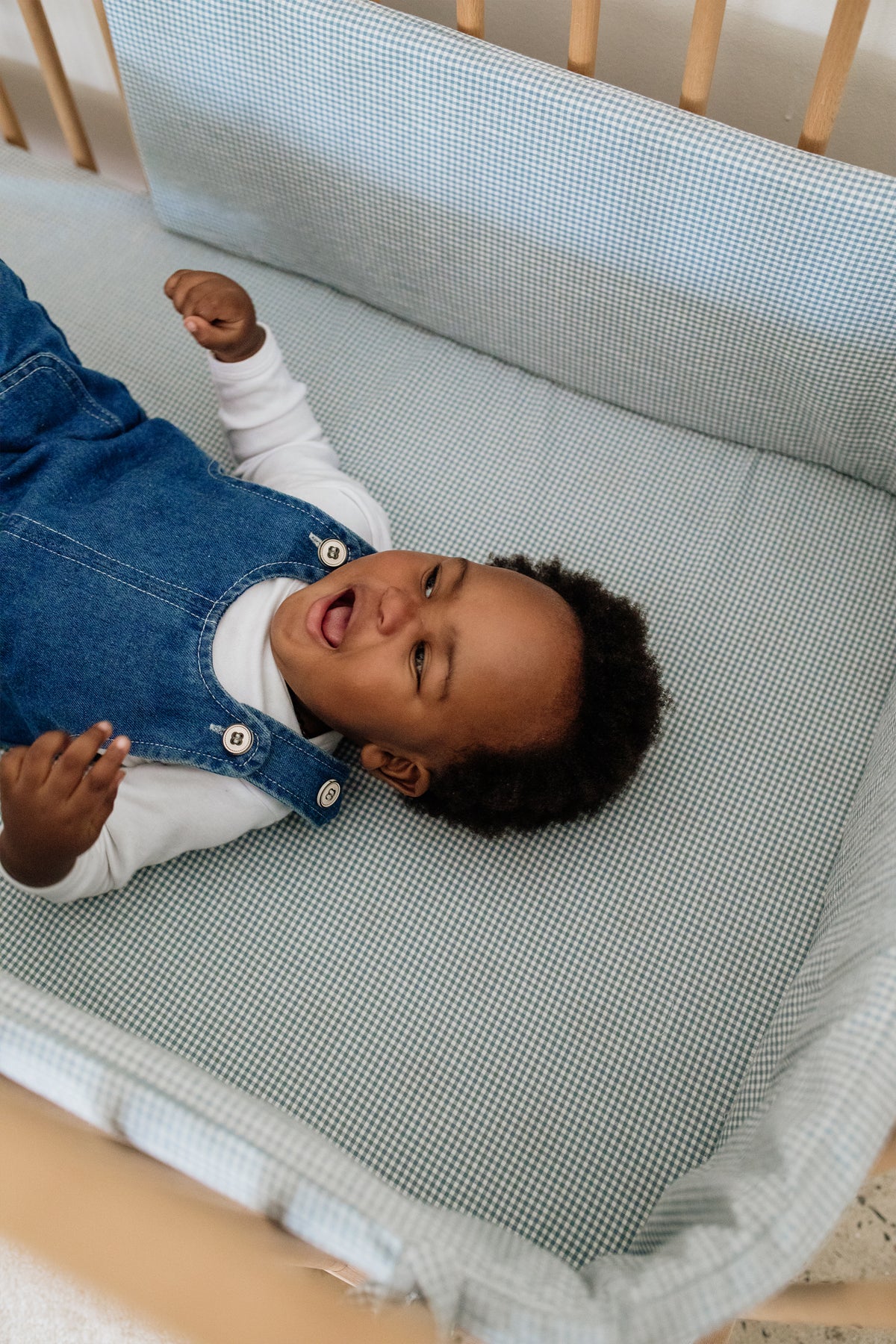 Leighton 100% Washed Cotton Cot Fitted Sheet