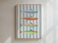 Fish Framed Canvas