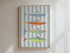 Fish Framed Canvas