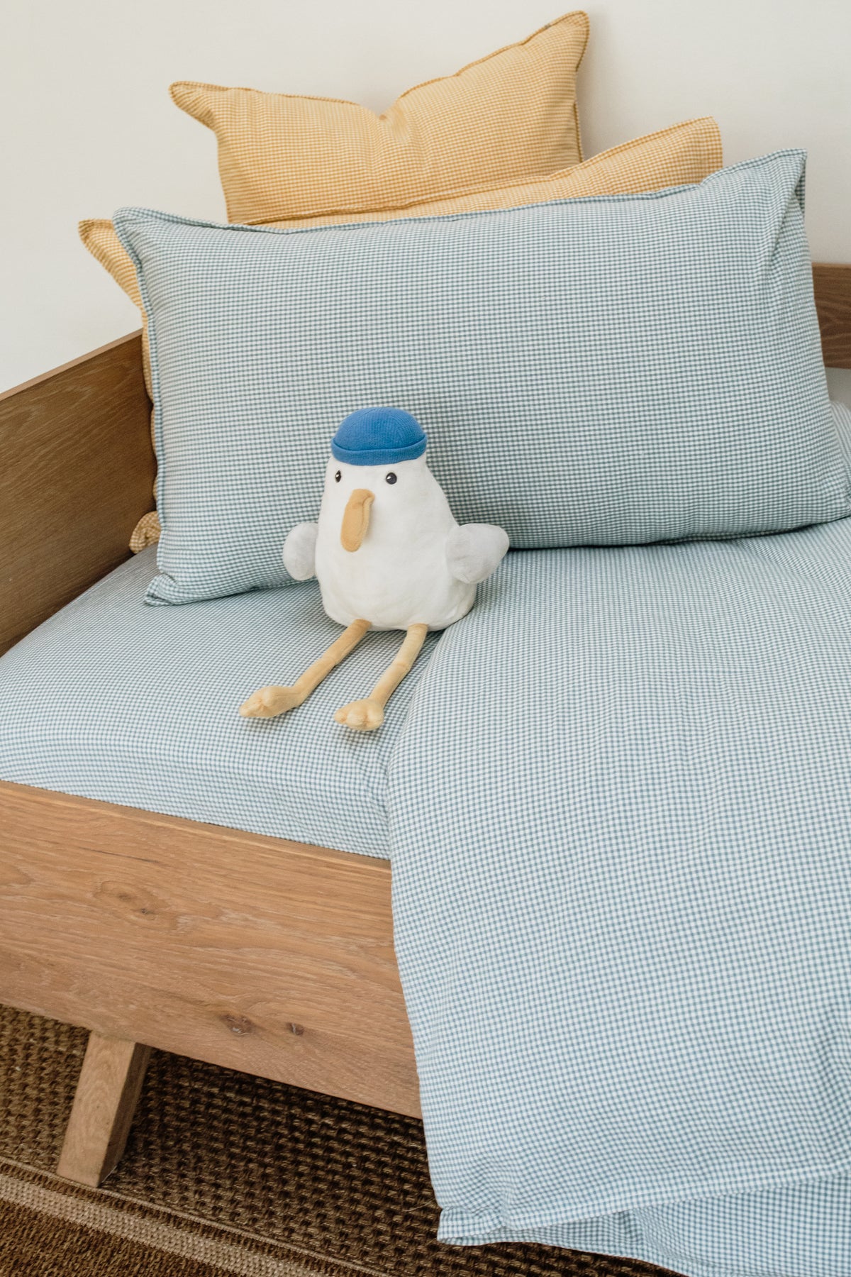 Leighton 100% Washed Cotton Fitted Sheet