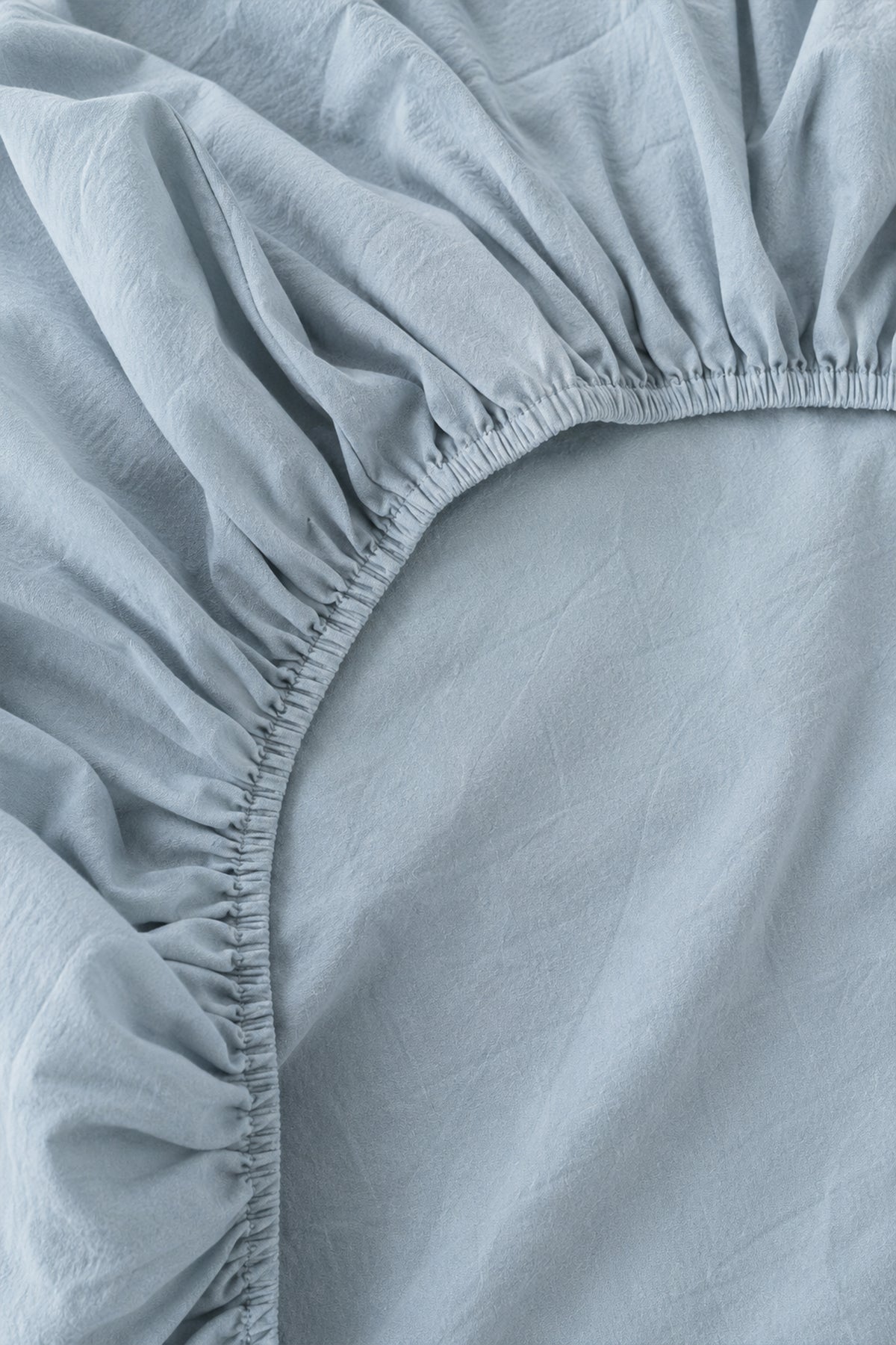 Sam 100% Washed Cotton Fitted Sheet