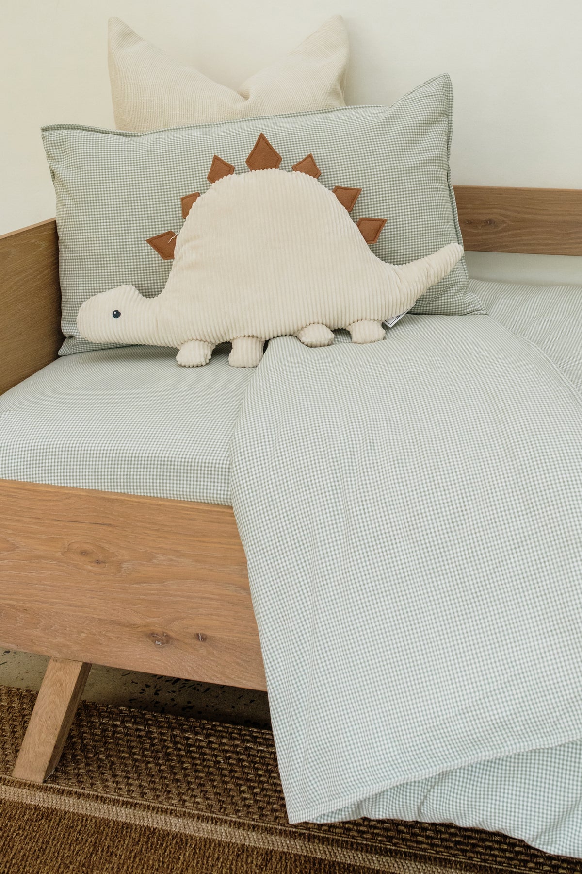 Taylor 100% Washed Cotton Fitted Sheet