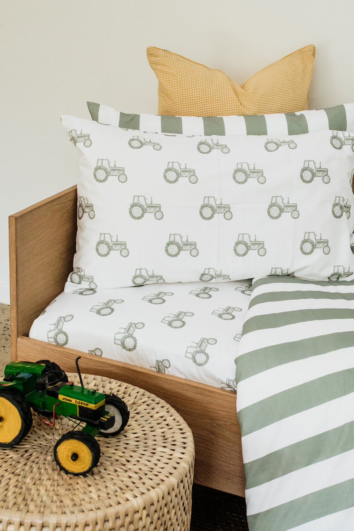 Tractor 100% Cotton Fitted Sheet