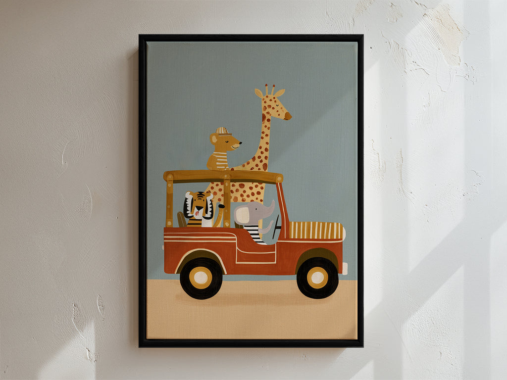 Bush Buddies Framed Canvas
