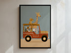 Bush Buddies Framed Canvas
