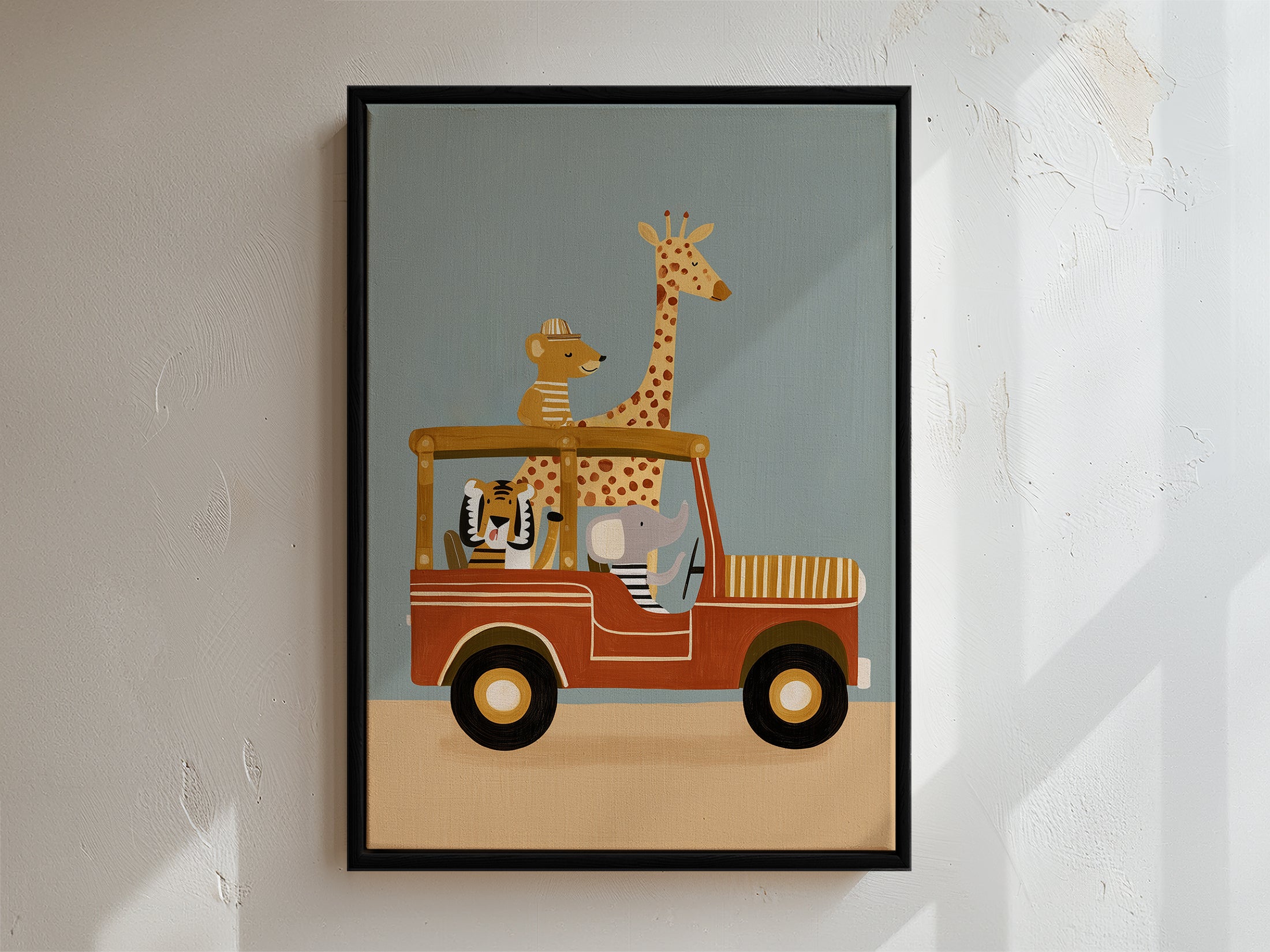 Bush Buddies Framed Canvas